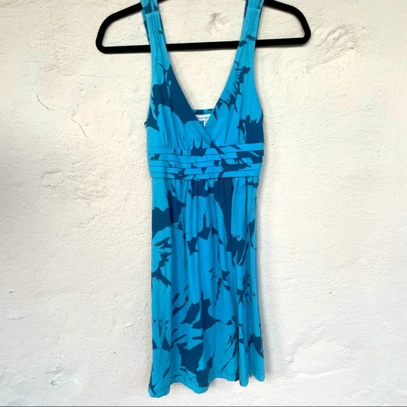 sachin and babi light blue dress item: American Eagle Outfitters AE Square Neck Overal Denim Mini Dress  (retail $65) size: A) price: $22 main image 1